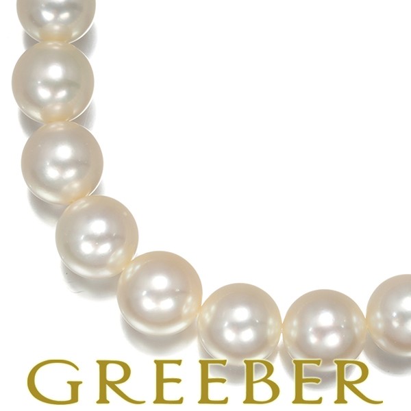 TASAKI Tasaki Necklace Pearl 8.5 9.0mm Silver BLJ