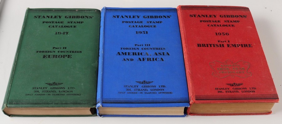 1950s SG Catalogues British Empire, Europe & Foreign Countries.