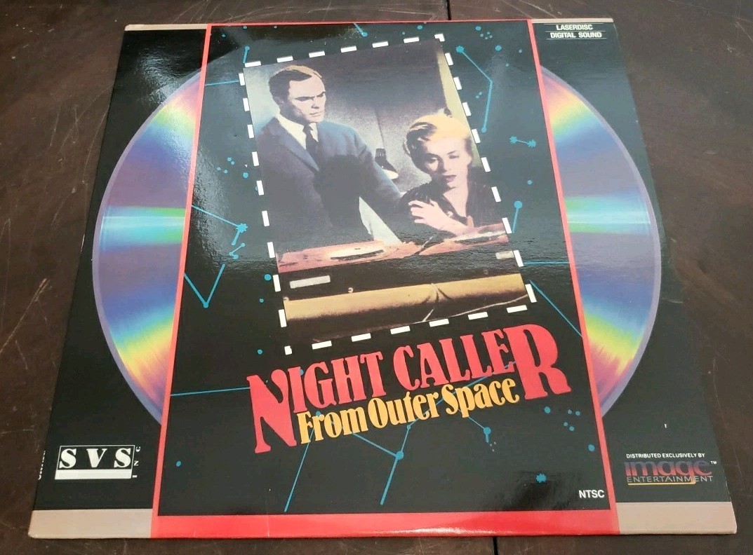 Night Caller From Outer space 1965 Laserdisc Aliens London John Saxon W24