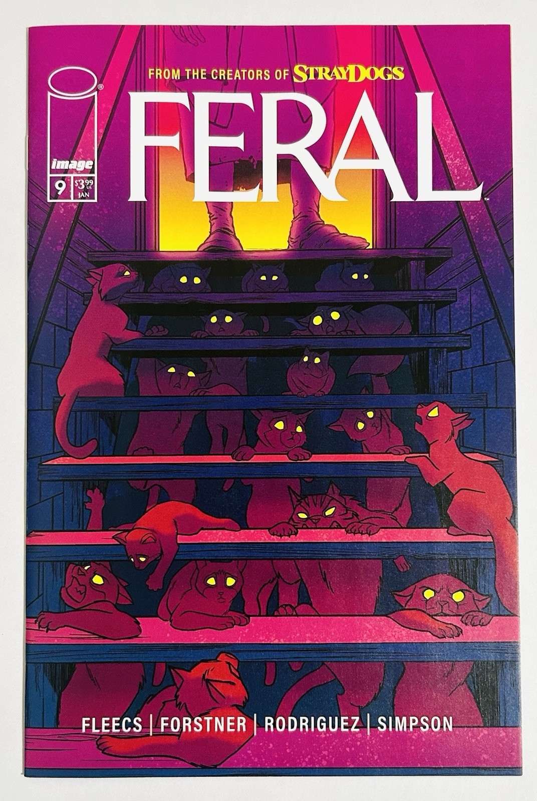 Feral #9 - Cover A 2024 (Tony Fleecs & Trish Forstner) Image Comics