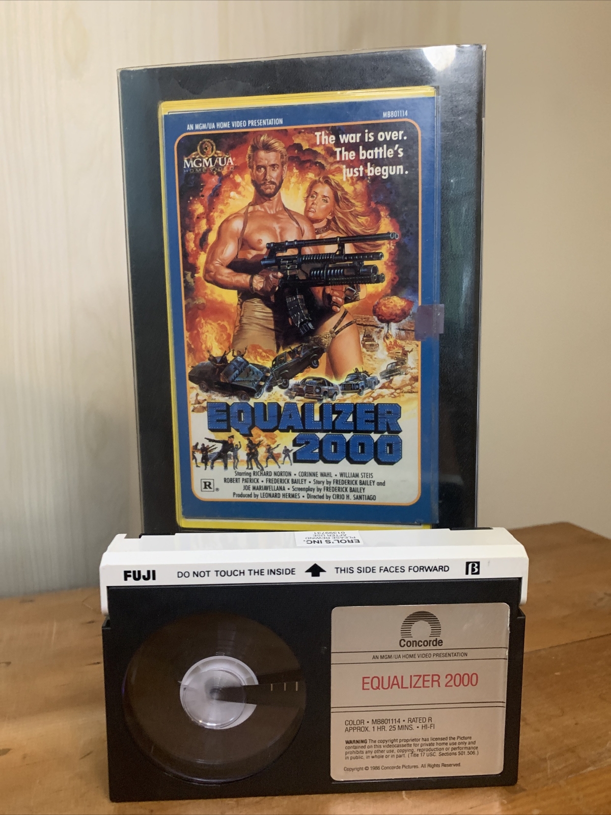 Equalizer 2000 ( BETAMAX ) Beta Tape MGM/UA 1987 Richard Norton Previous Rental