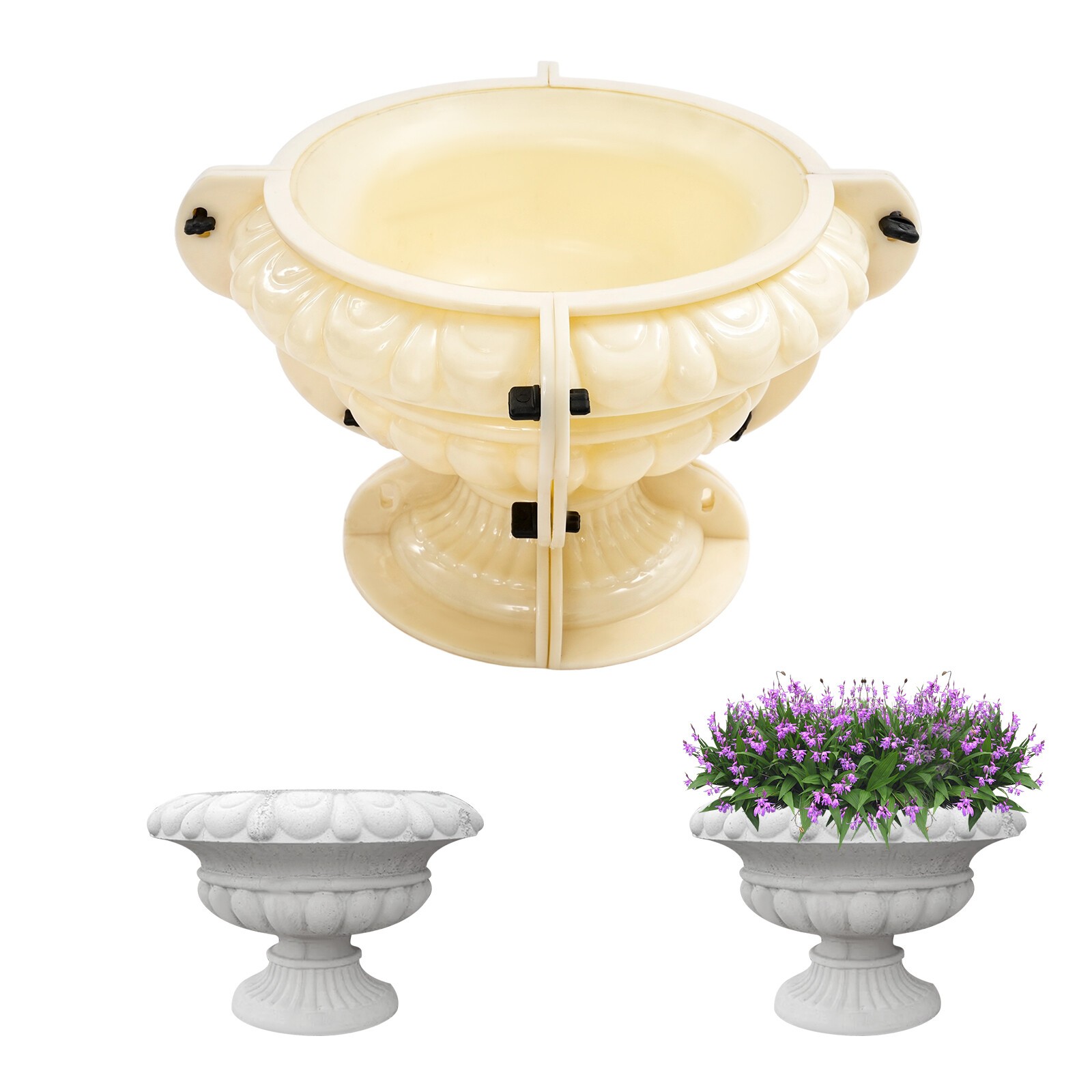 Concrete Planter Mold, Flower Pot Making Mold, Concrete Planter Mold