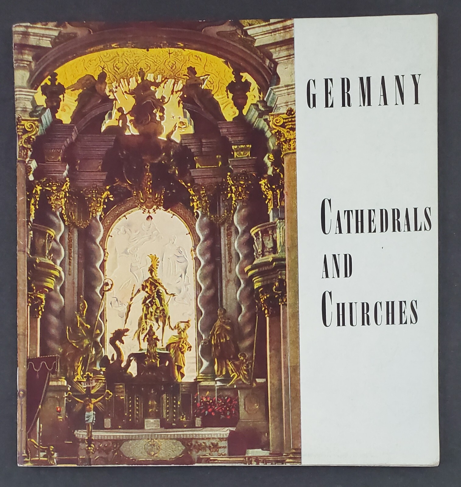 1950s Germany Cathedrals Churches Lambert Mary Ulrich Jerome Vtg Travel Booklet
