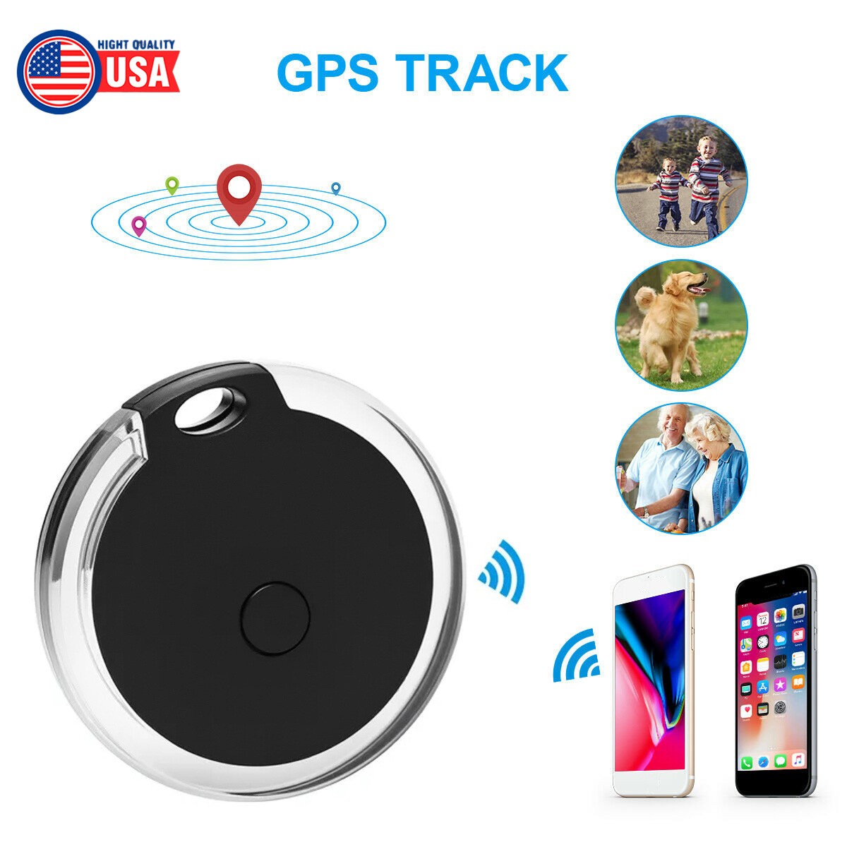 Two Way Smart Finder, Wireless Remote Camera Shutter & Anti Lost Key Tracker New