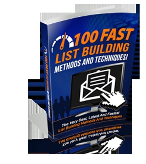 Build A Huge List Of Subscribers Fast And  Easy - 100 Methods & Techniques (CD)