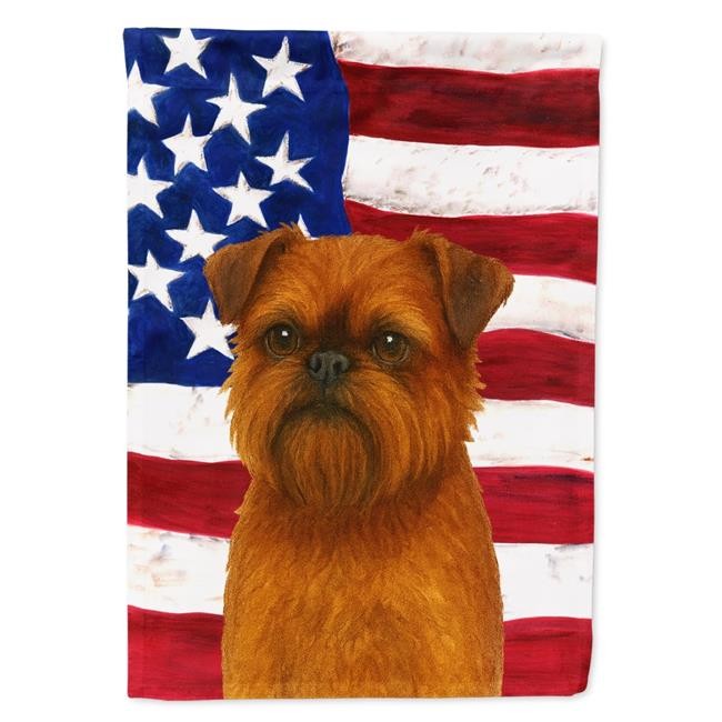 Carolines Treasures WDK6343CHF 40 x 28 in. Belge Brussels Griffon American Fl...