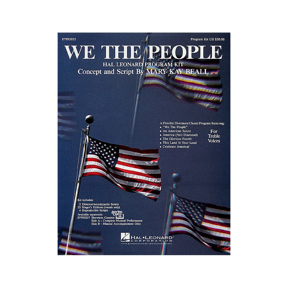 Hal Leonard We, the People (Program Kit) ShowTrax CD Composed by Mary Kay Beall