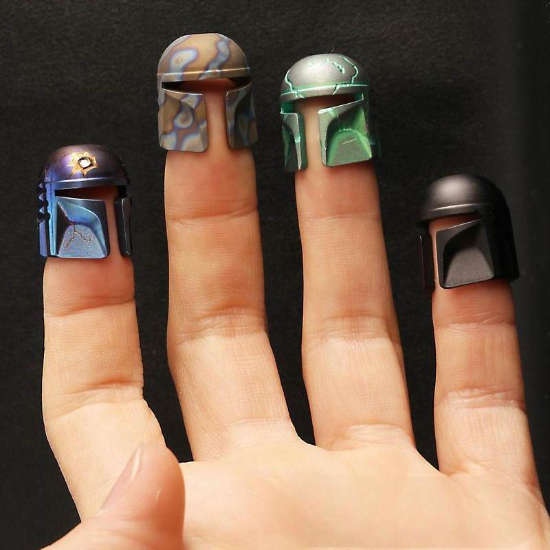 Titanium Knife Lanyard Bead Paracord Necklace Pendant Bracelet Bead EDC Charm