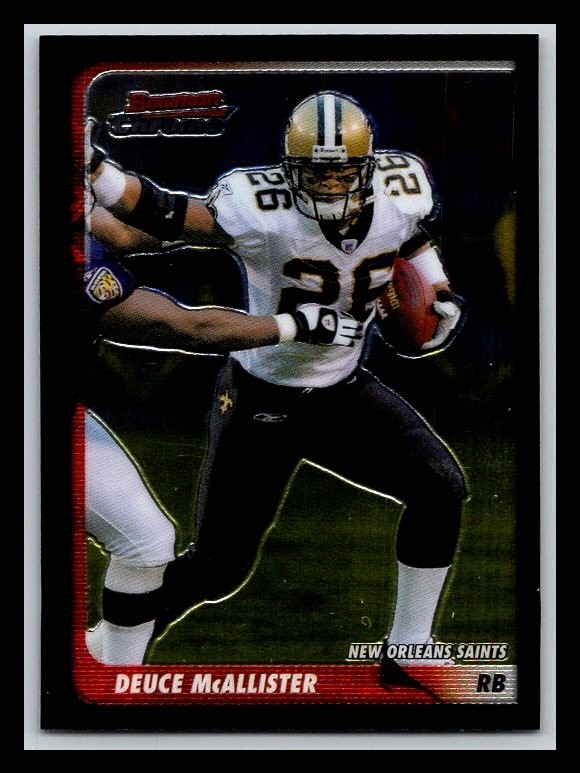 2003 Bowman Chrome #76 Deuce McAllister