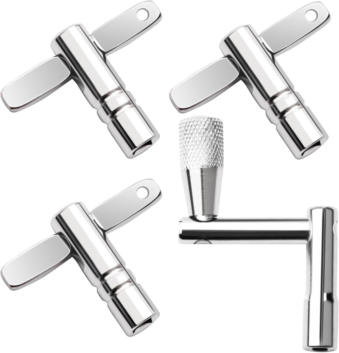 Universal Drum Key Set 4 Pack Speed Key Wrench Drill Bit Tool for Drum Tuning