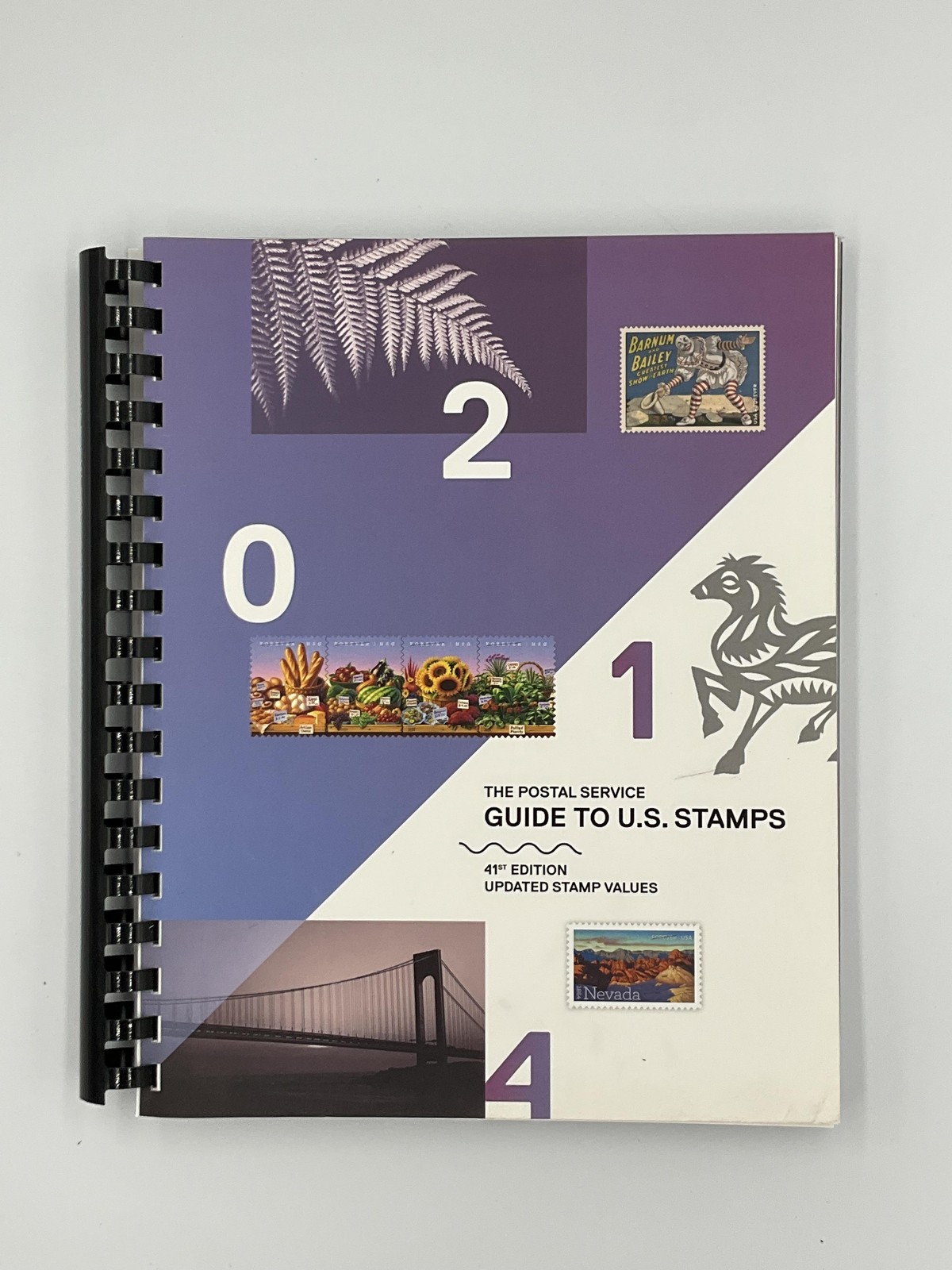 2014 Postal Service Guide To U.S. Stamps 41st Edition Book USPS Scott Values