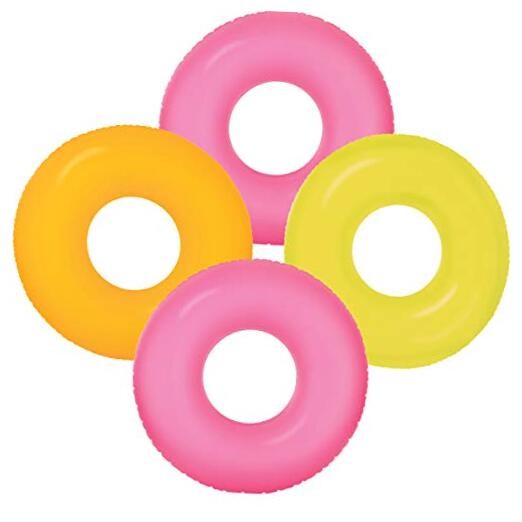  Frost Tube Inflatable Sturdy Swim Pool, 36" (4-Pack) 