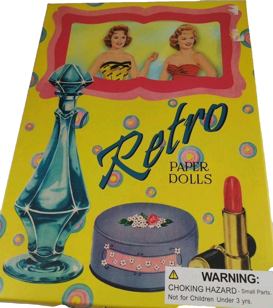 2013 RETRO 2 Cardboard Paper Dolls W/ 6 Uncut Sheets Of Clothing NIB