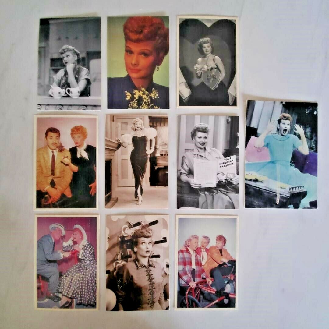 Lot of 10 Lucille Ball Unused Postcards - I Love Lucy