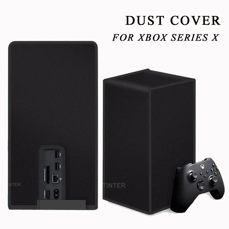 Dust Cover Vertical Case for Xbox Series X Console Anti-Scratch Horizontal Dustp
