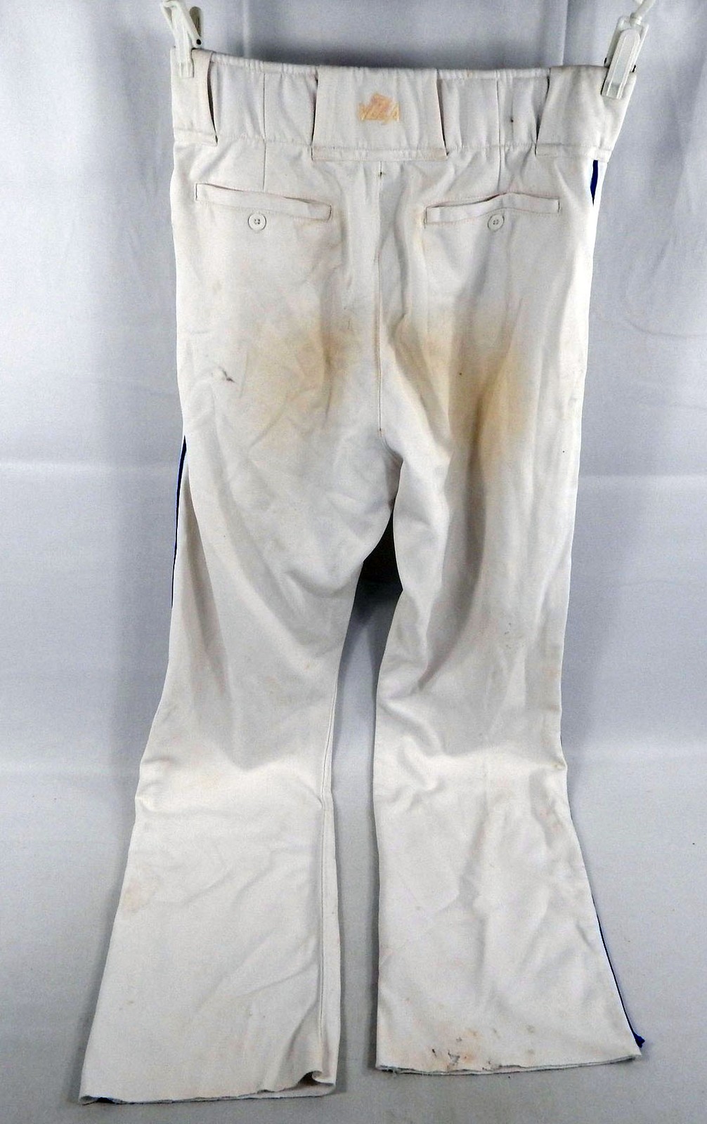 MLB Baseball Thornton #17 Game Used White Baseball Pants 754