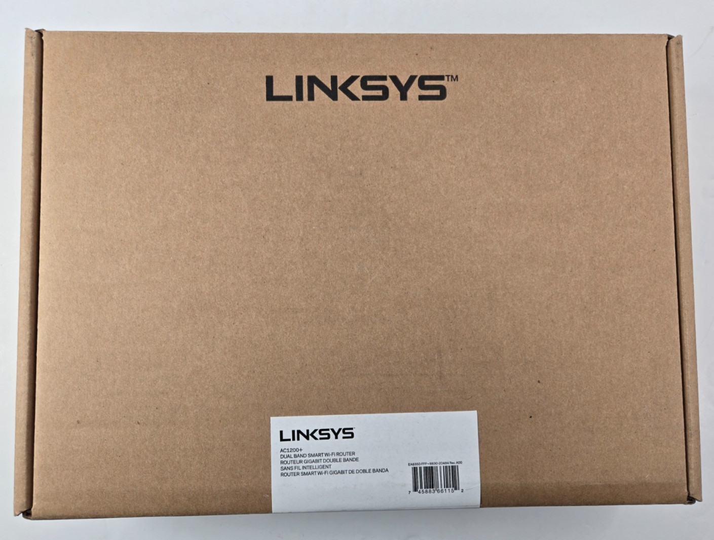 Linksys AC1200+ Dual-Band Smart Wi-Fi Router - EA6350 New Sealed