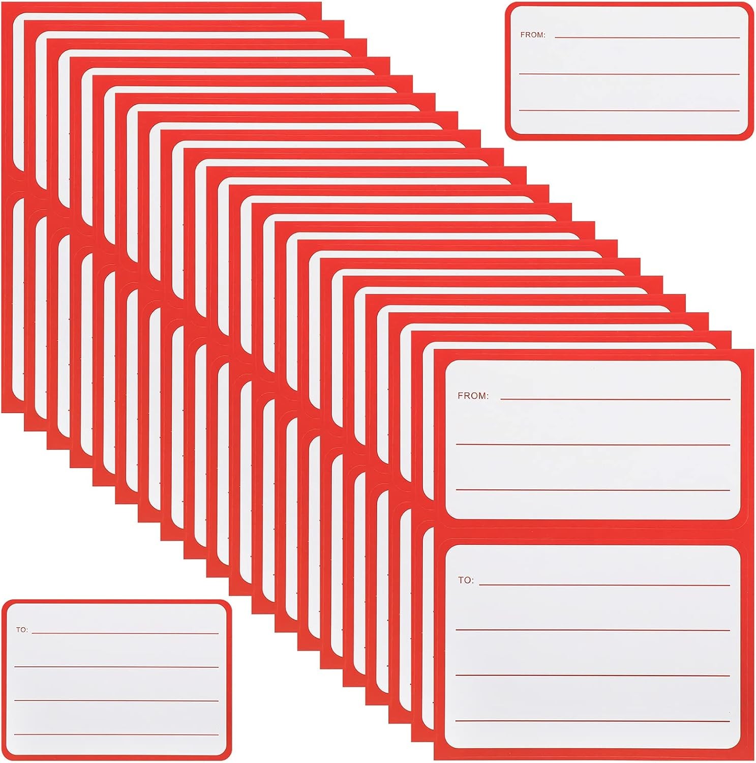 Return Address Mailing Labels Self Adhesive 50 Sheets
