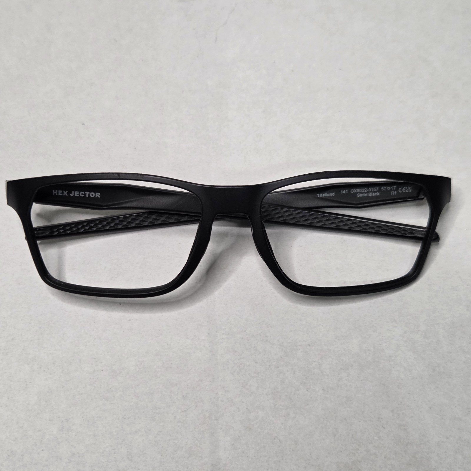 Oakley Hex Jector Eyeglass Frame Ox8032  57 17 141 Black