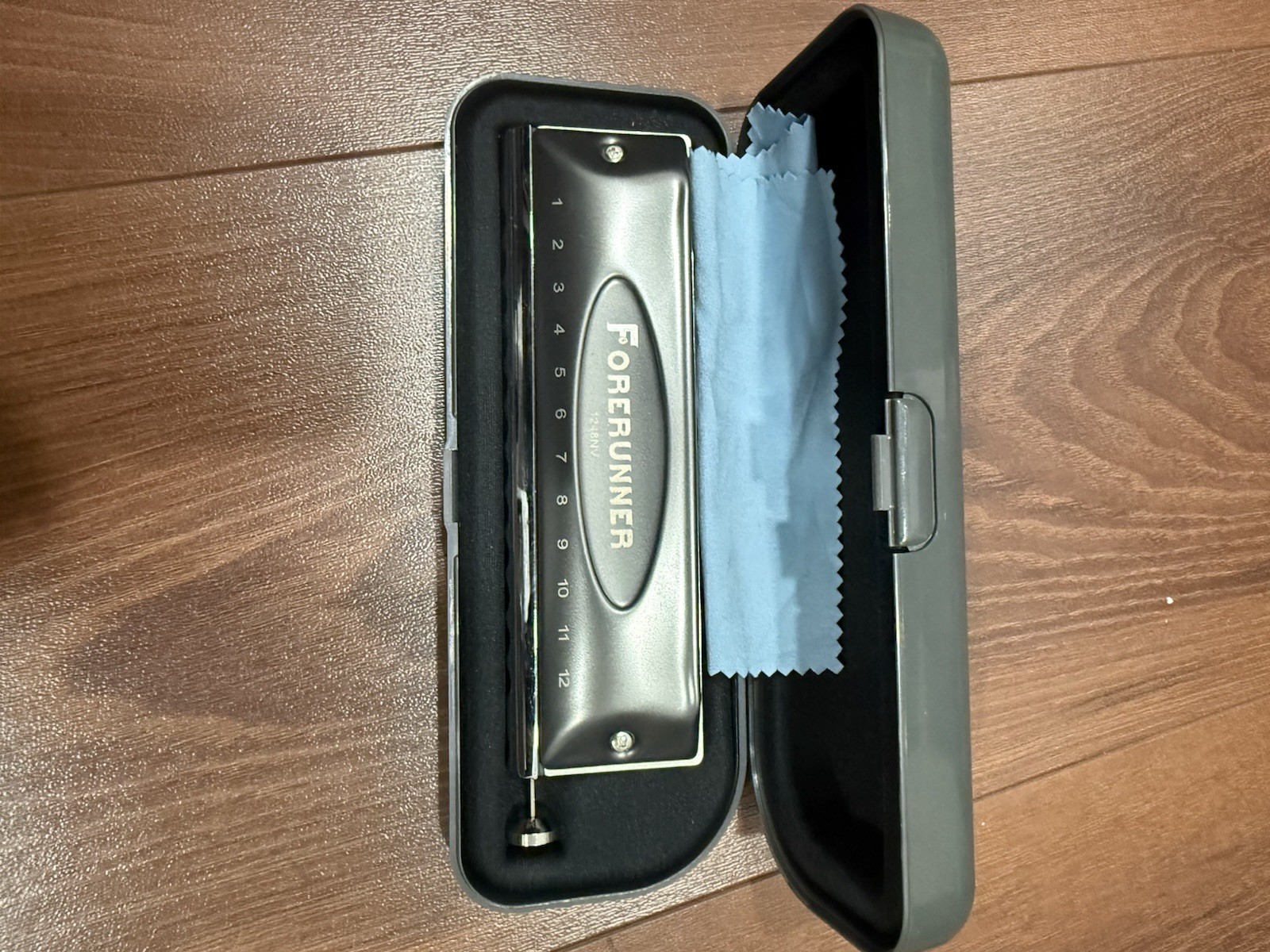 Chromatic Forerunner Harmonica 1248NV 12 hole, Made By EastTop