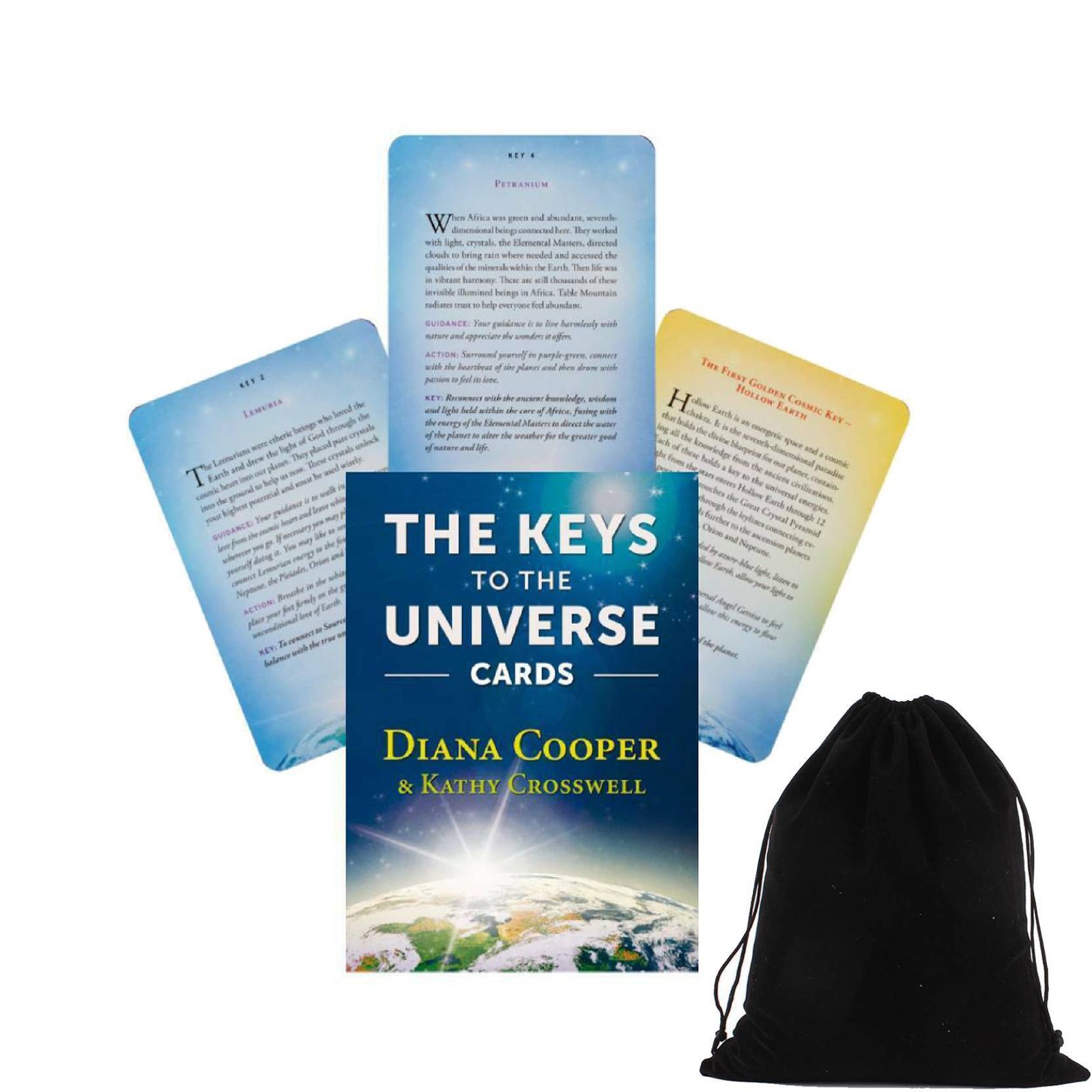 The Keys To The Universe Cards Findhorn Press Diana Cooper Kathy Crosswell T