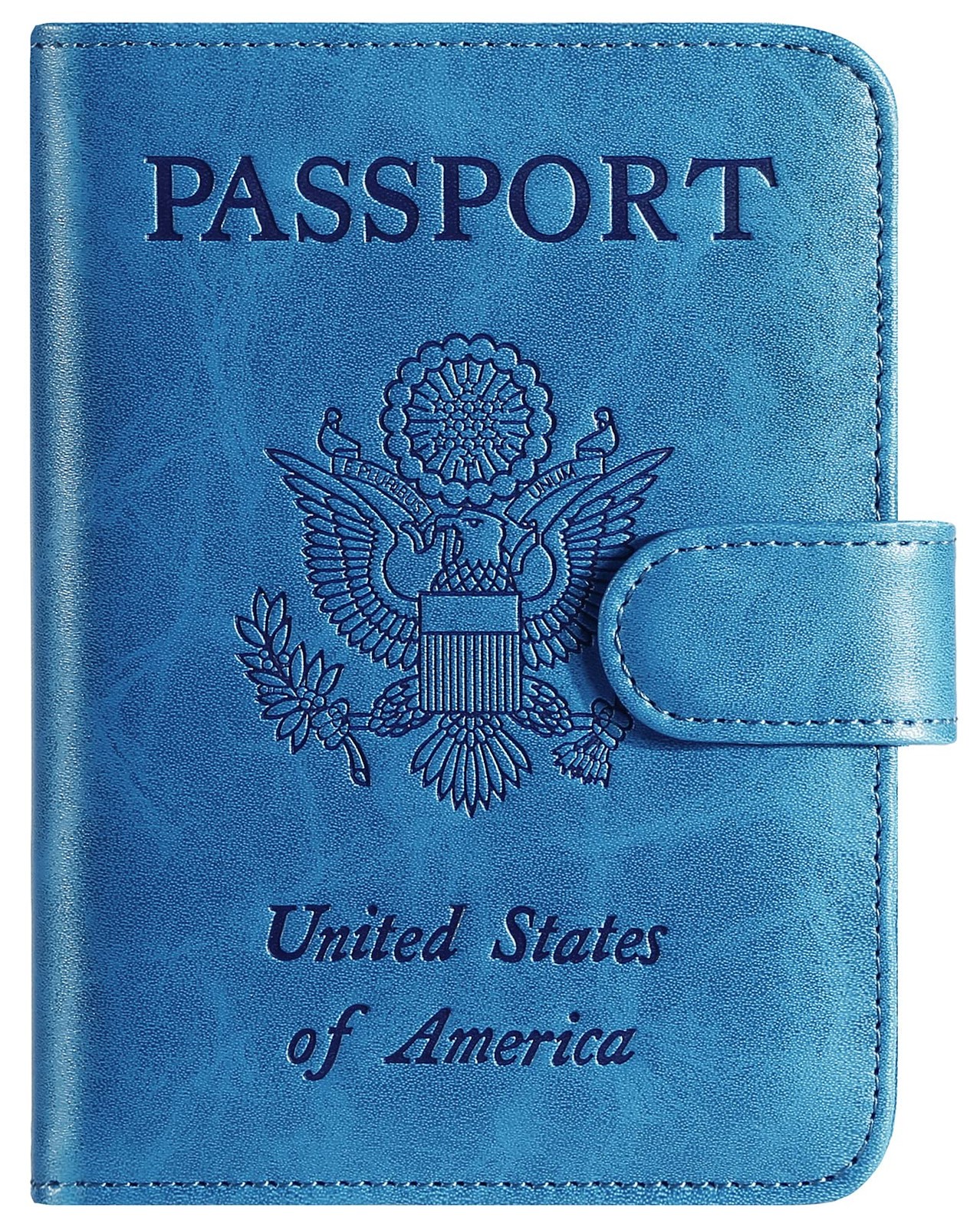 Passport Holder Cover Wallet RFID Blocking Leather Card Case Travel Accessori...