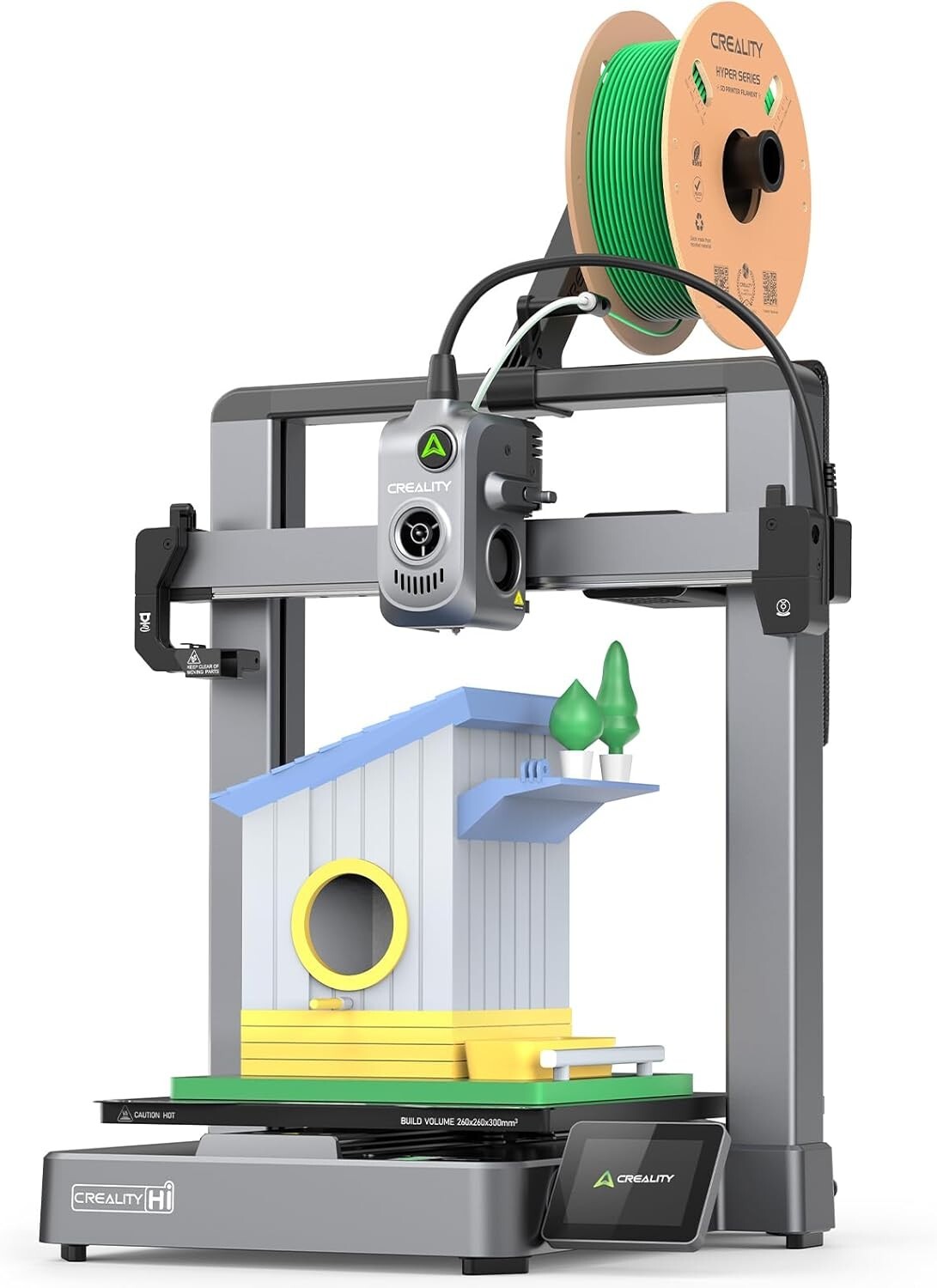 Creality Hi 3D Printer Multi-Color 500mm/s - USB PORT BROKEN, WIFI UPLOAD WORKS!