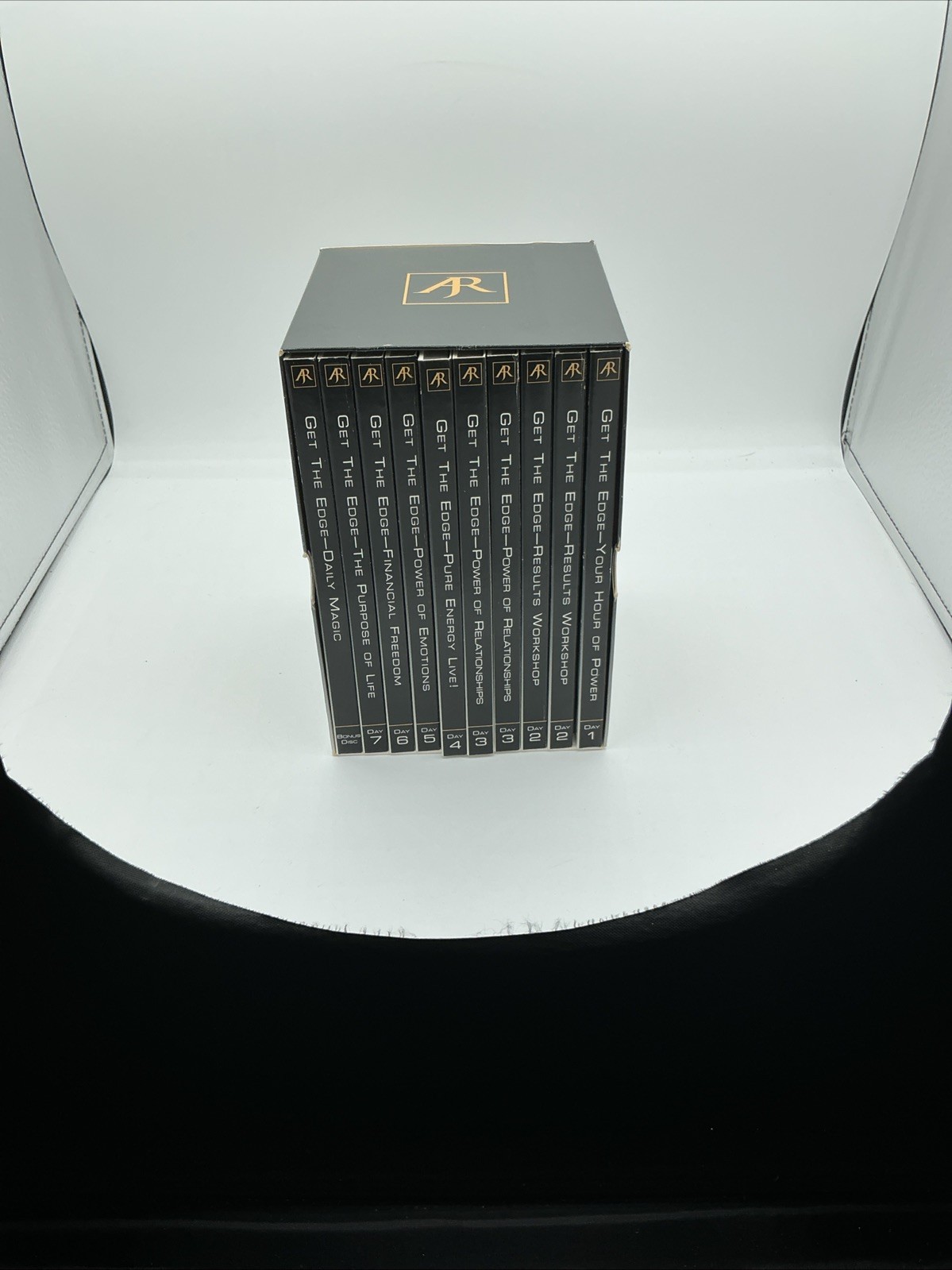 Anthony Robbins Get The Edge 7 Day Program to Transform Your Life 9 Audiotapes 