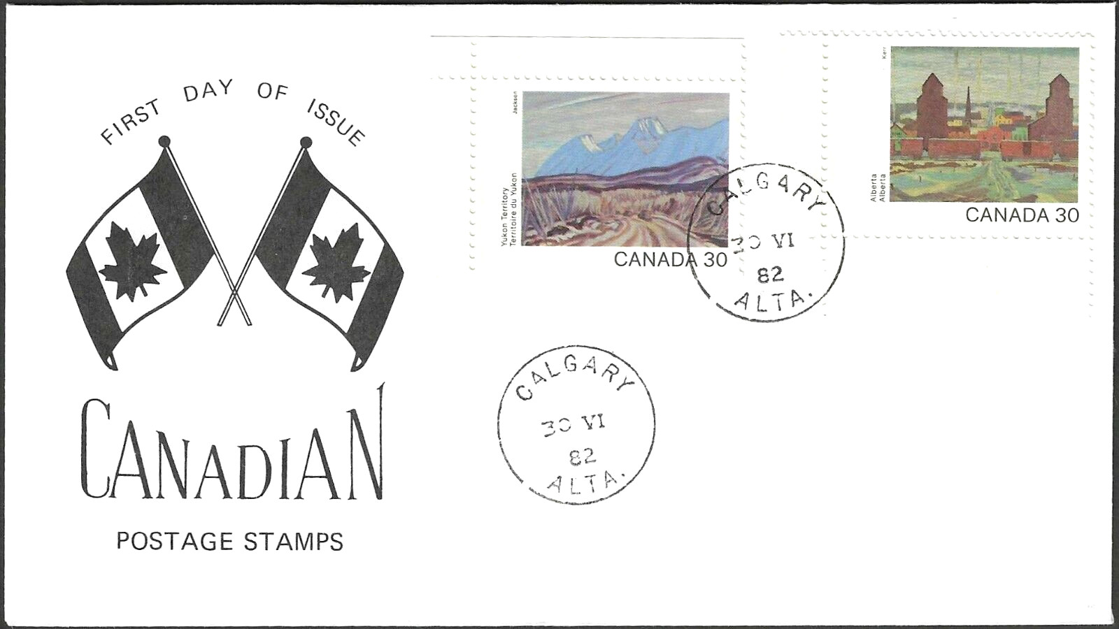 🍁Canada    #955/964    "CANADA DAY"   Brand New 1982  Special Event Cachet