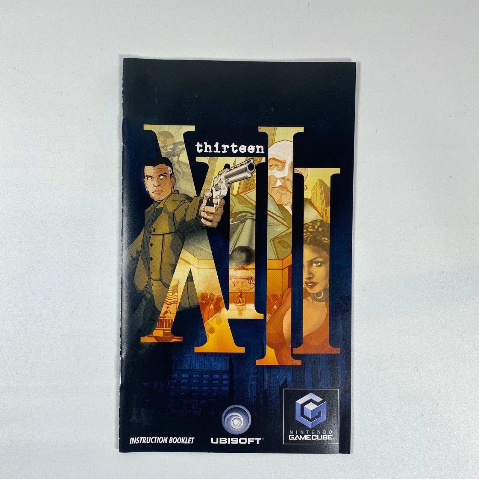 XIII Thirteen (PlayStation 2 PS2) Instruction MANUAL ONLY - AMAZING CONDITION