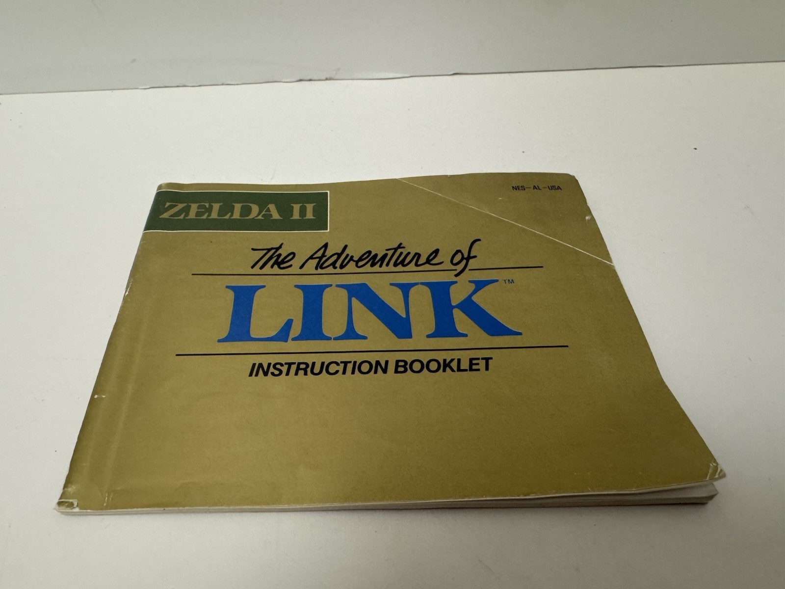 NES Nintendo Zelda II 2: The Adventures Of Link  Instruction Booklet Manual Only