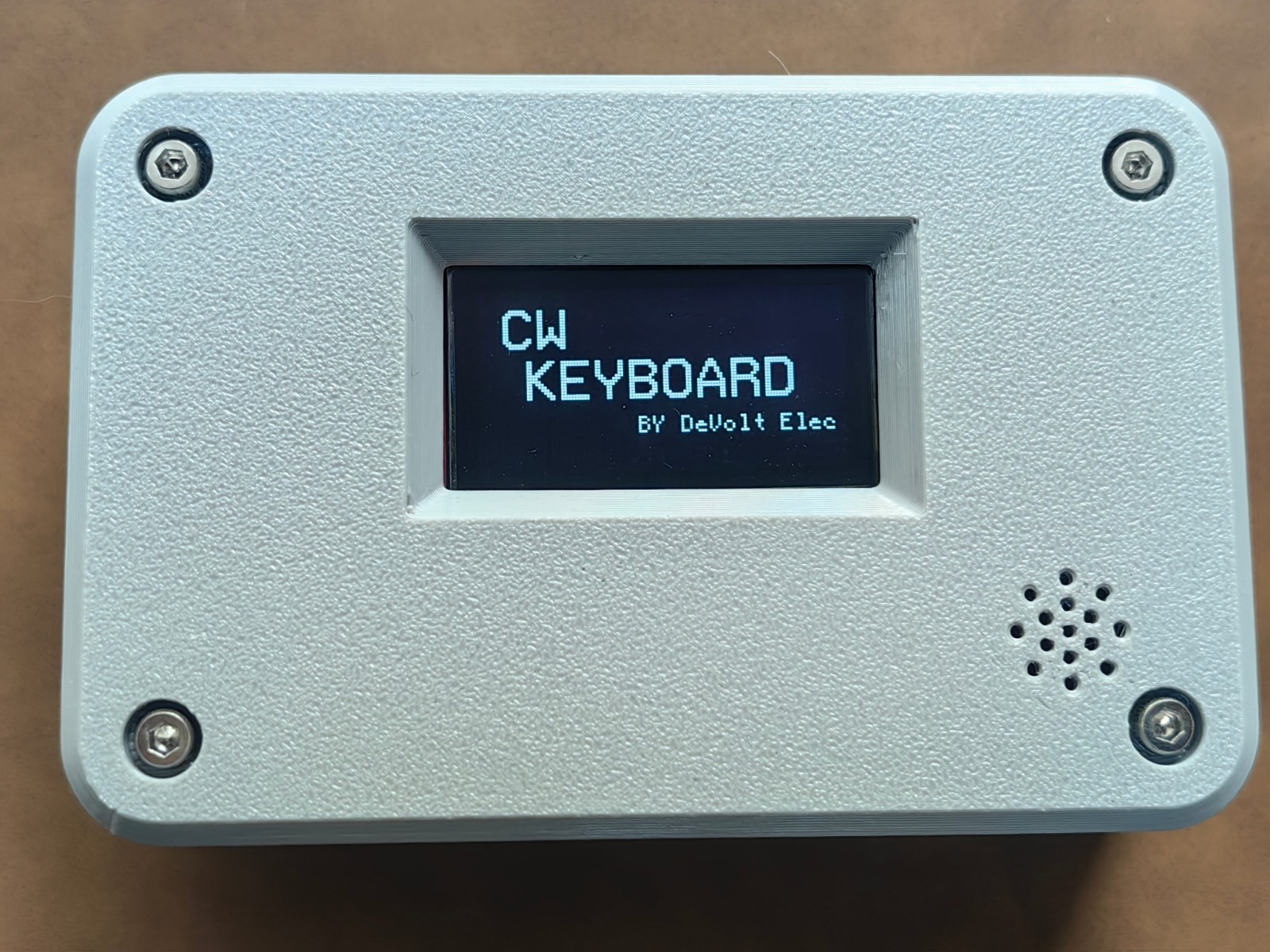 CW sending keyboard, CW training, Morse code radio training