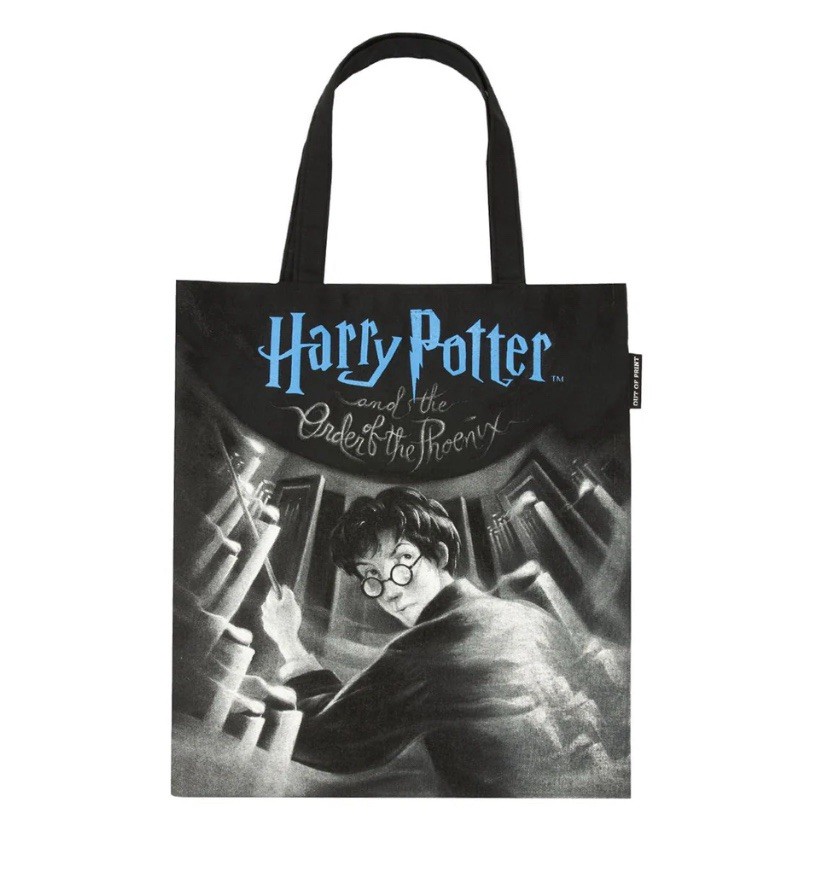 Harry Potter Tote Bag Order Of The Phoenix   Book Cover 17” X 15” NEW