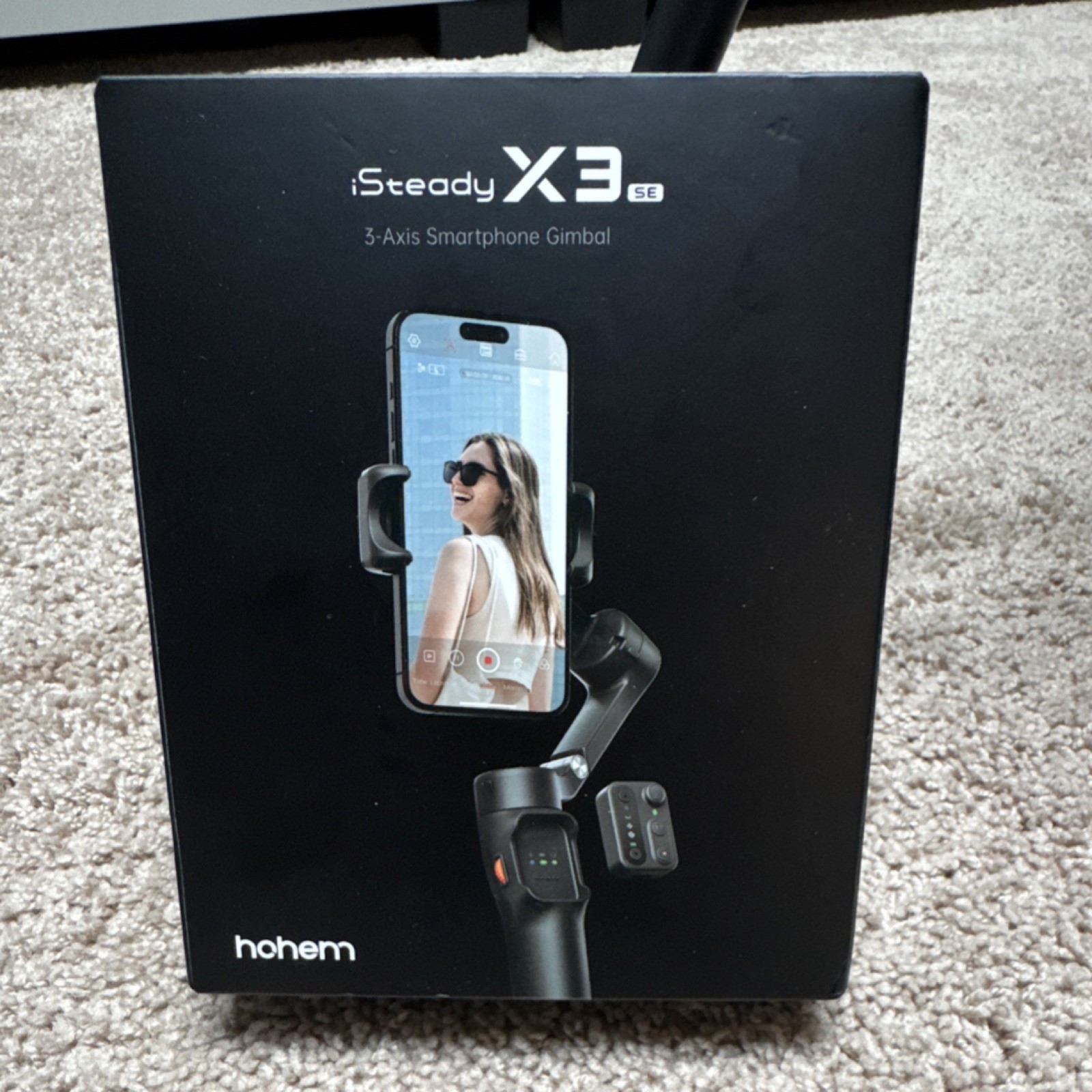 hohem iSteady X3 SE 3-Axis Smartphone Gimbal Stabilizer Detachable Remote