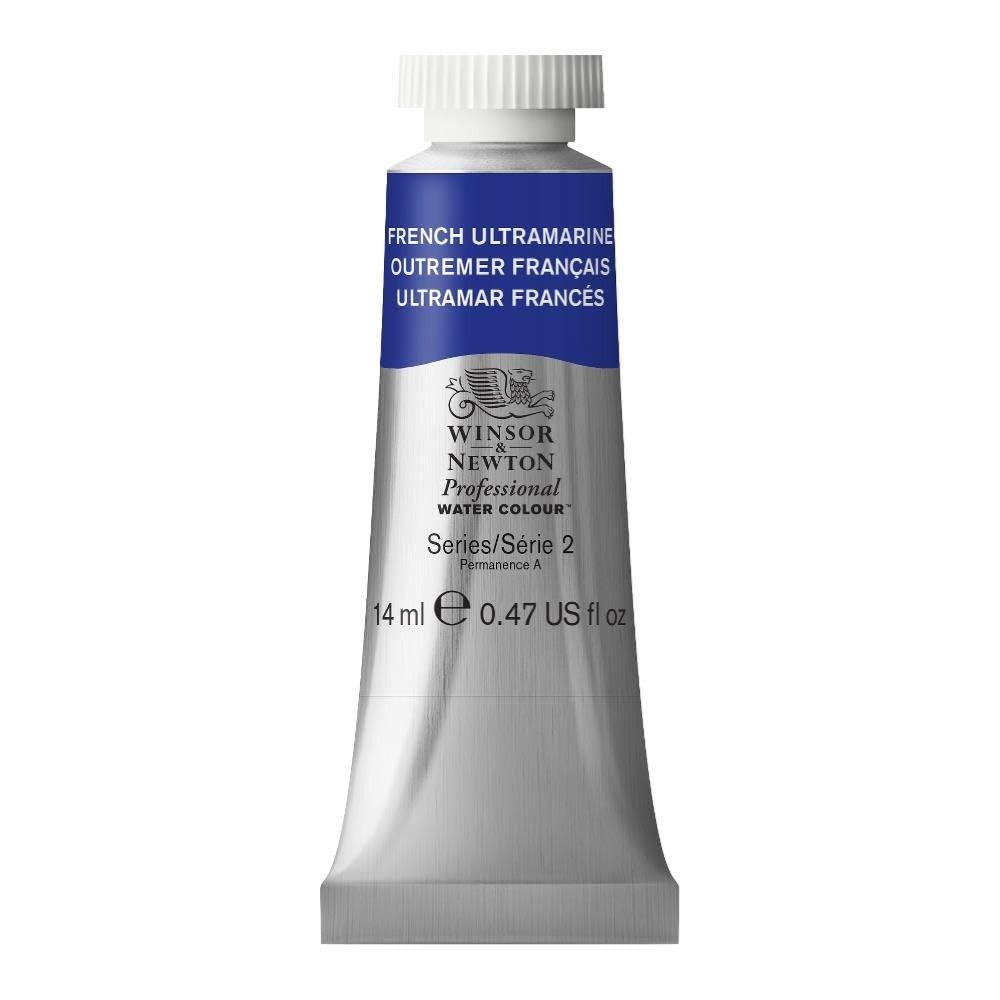 Watercolor Paint 14ml French Ultramarine Winsor & Newton Professional 0.47-oz