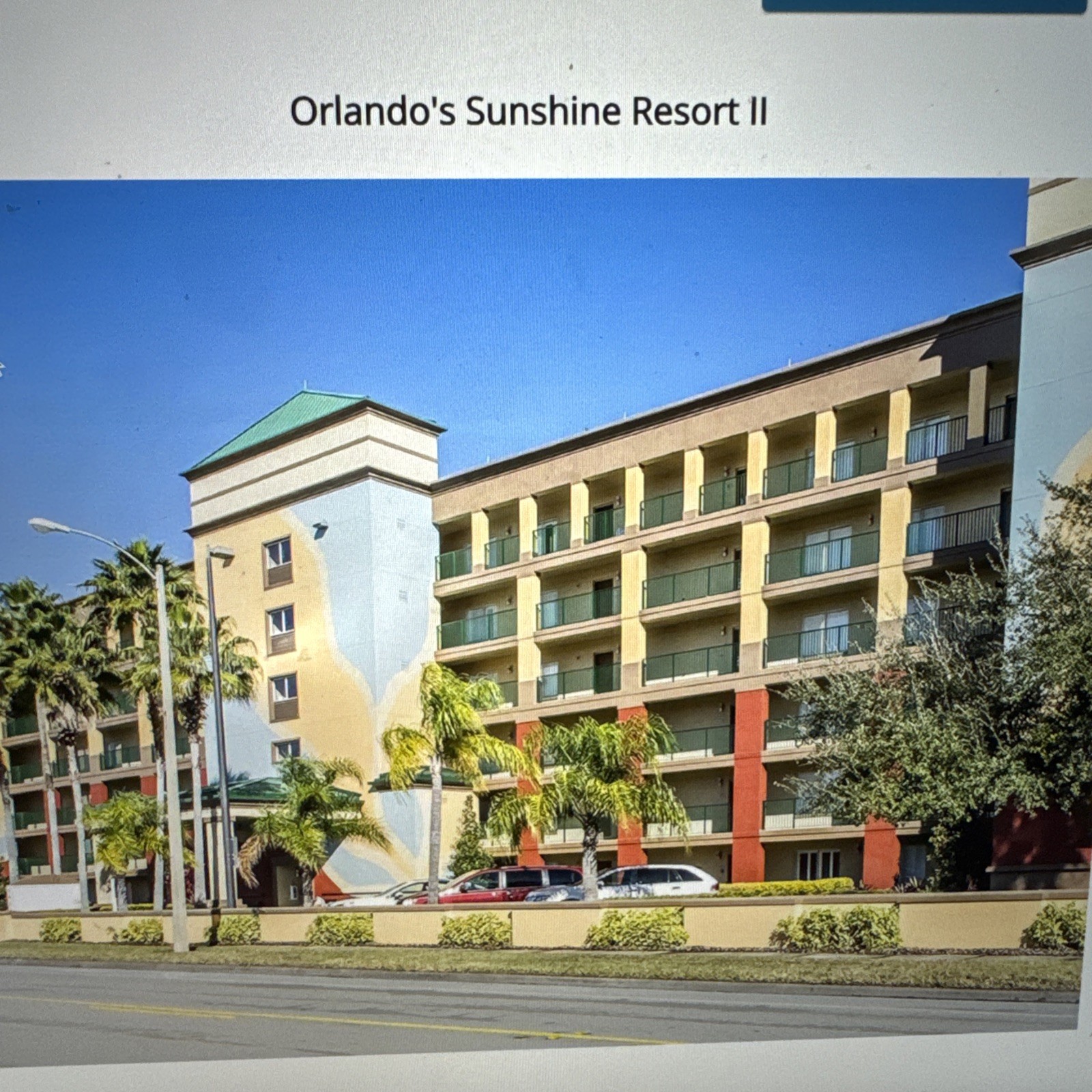 Orlando’s Sunshine Resort II – Orlando 2 BDRM