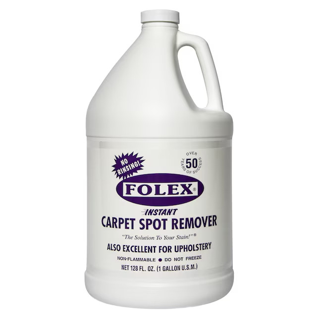 Folex Carpet Cleaner Spot Stain Remover 1 Gallon Bottle Instant Ready to Use New
