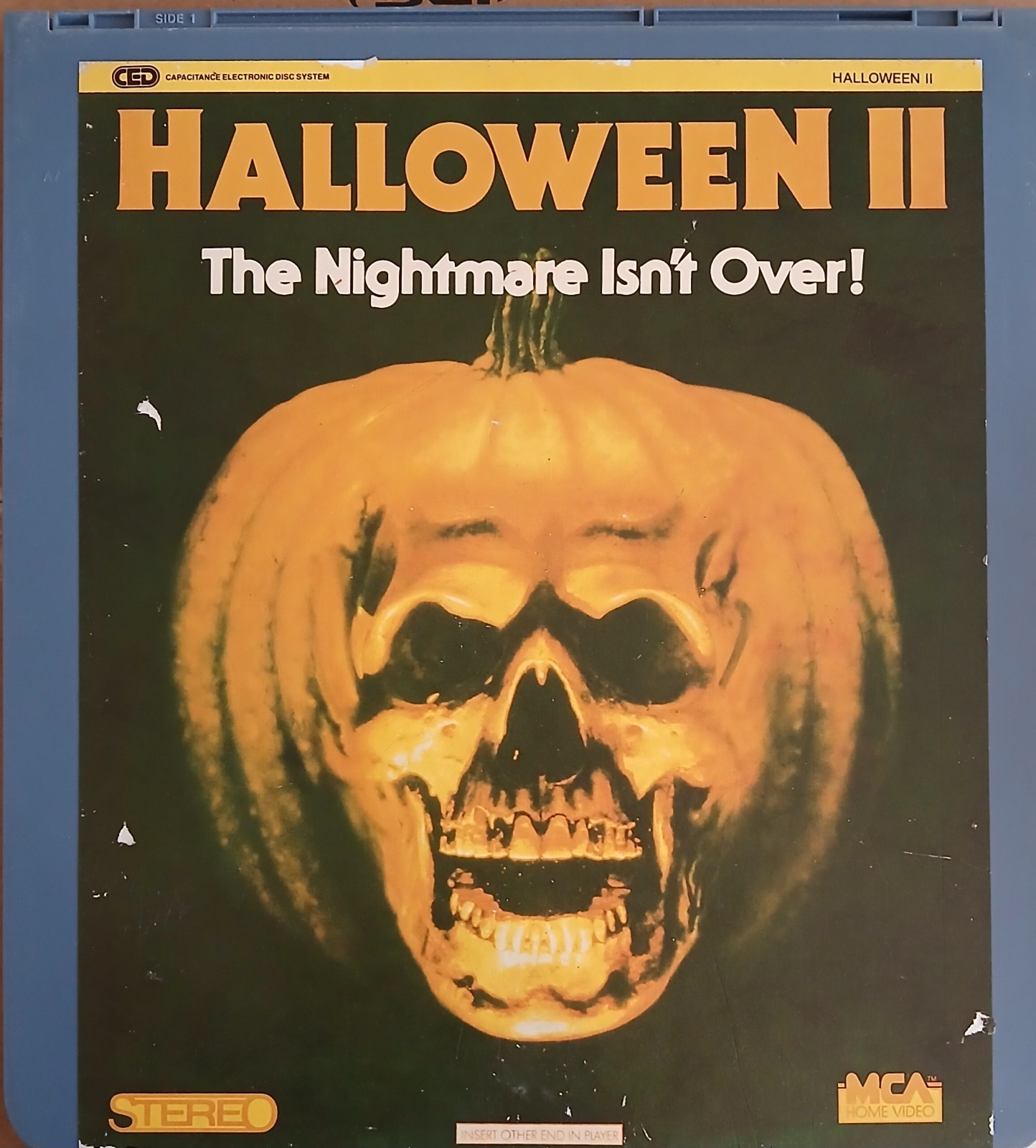 Halloween II (1981) CED Videodisc