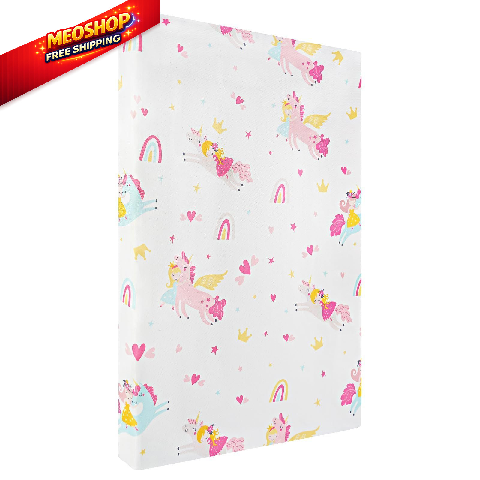 Viviland Toddler Mattress, 38" X 26" Pack N Play Mattress 38x26, Unicorn 