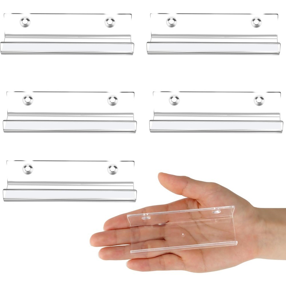 Clear Vinyl Record Shelf Wall Mount Acrylic Album Display Holder Storage Hanger