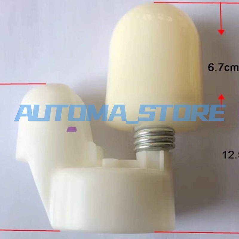 1PC HS688 Backpress Massage Head Massage Ball Two End Massage Wheel Accessories