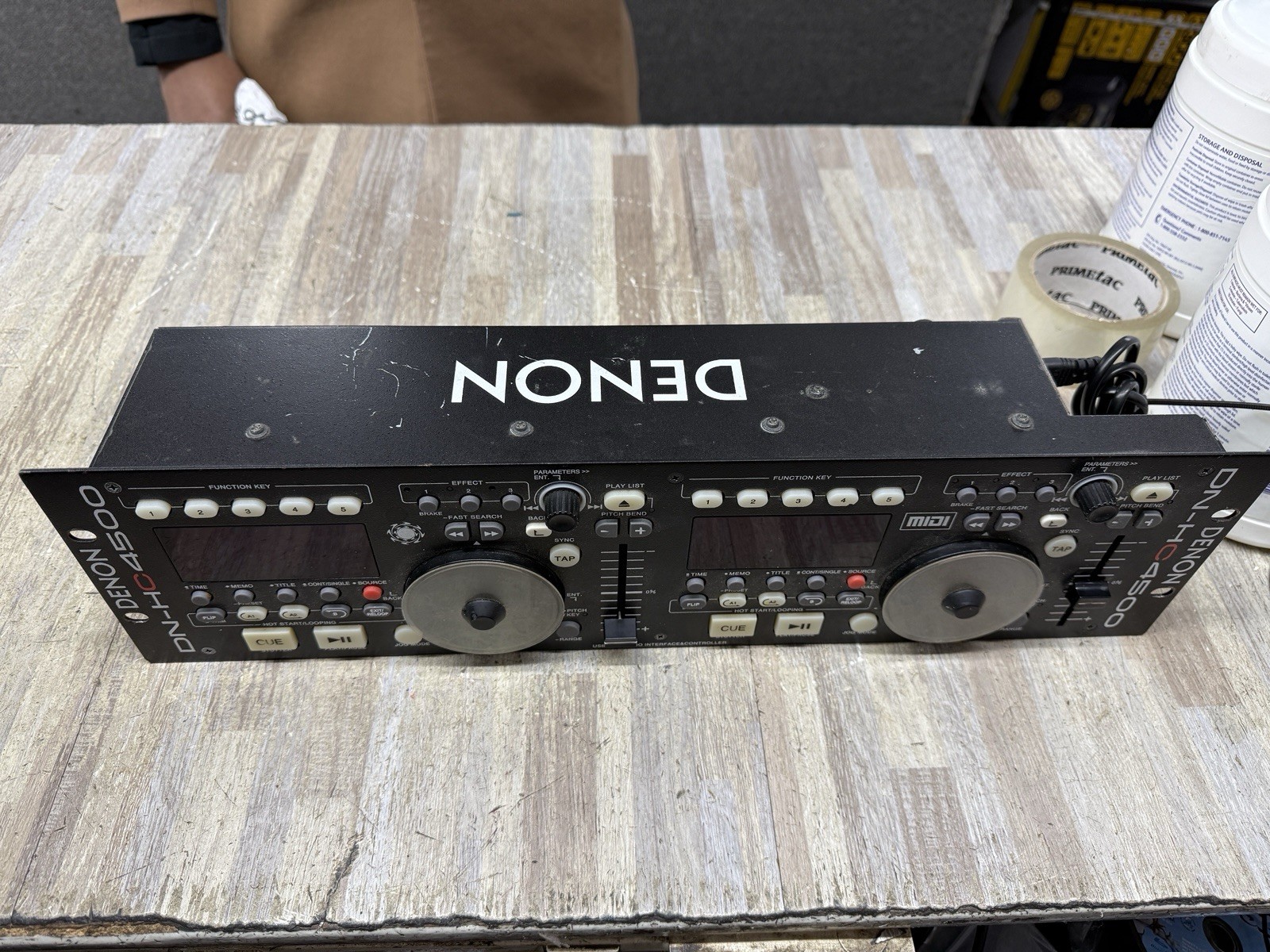 Denon DN-HC4500 USB MIDI Virtual DJ 19” Rackmount Audio Interface & Controller