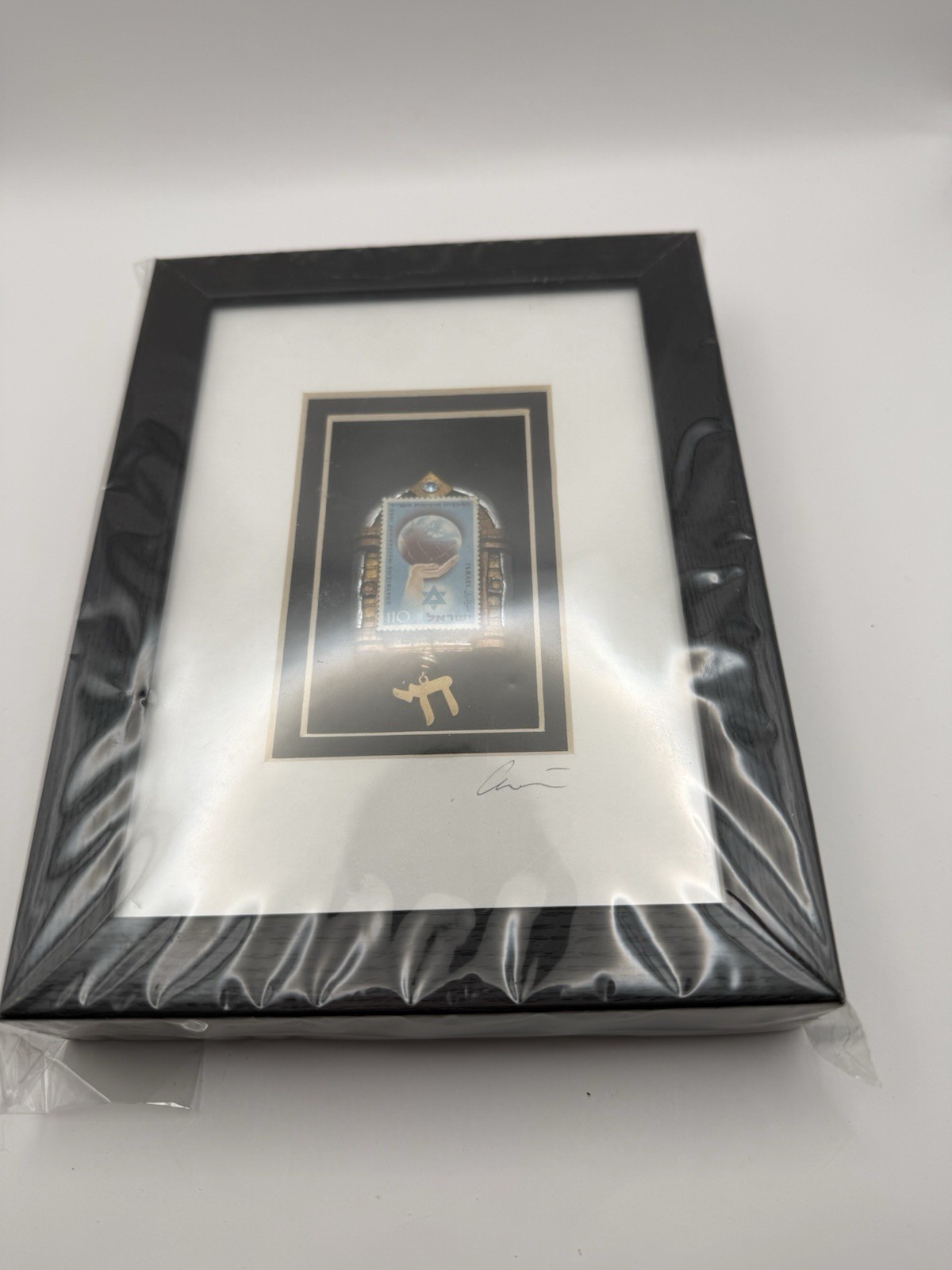 Michael Cukier Signed Original Mixed Media Sculpture8x6 Framed One of a Kind Art