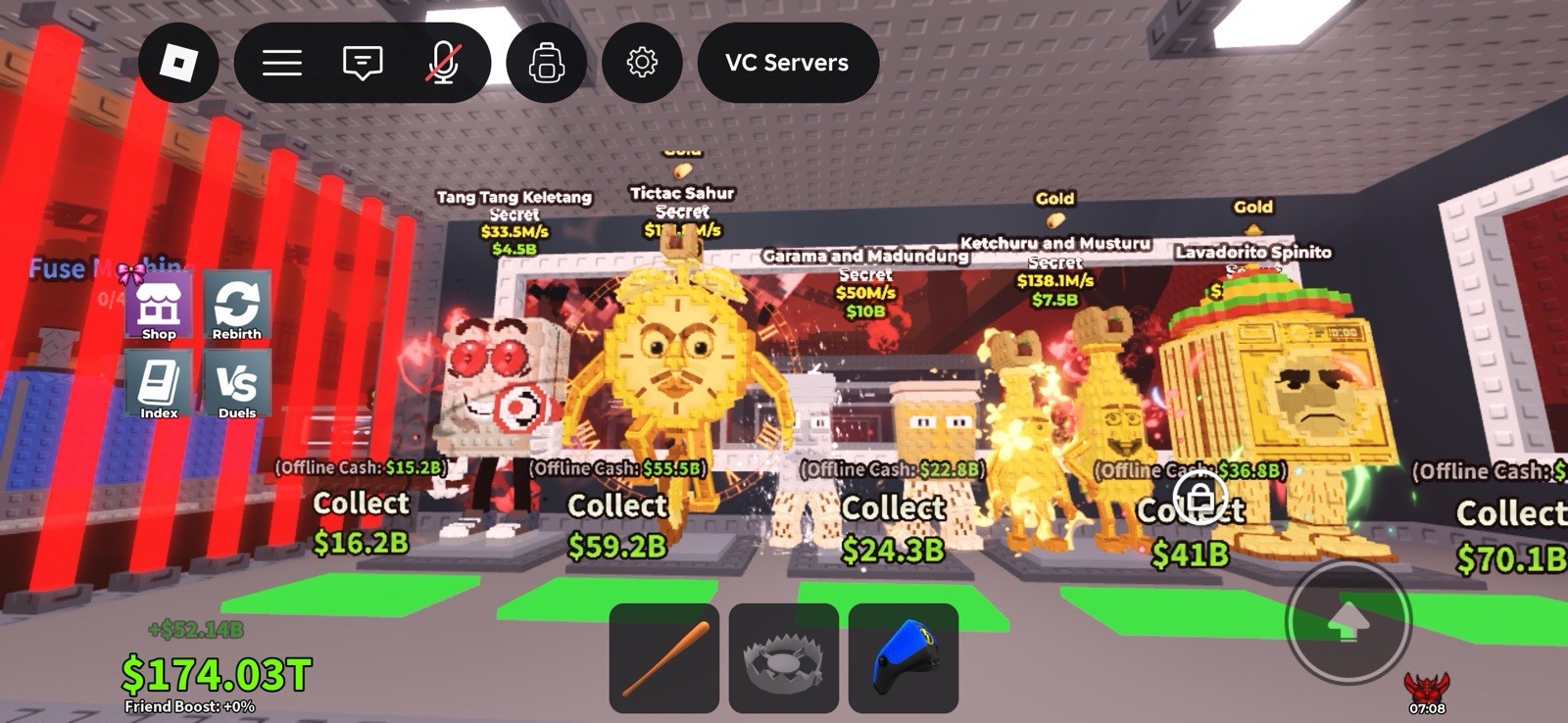 VC Servers Gold Generation Secret Collectible Game Item Asset