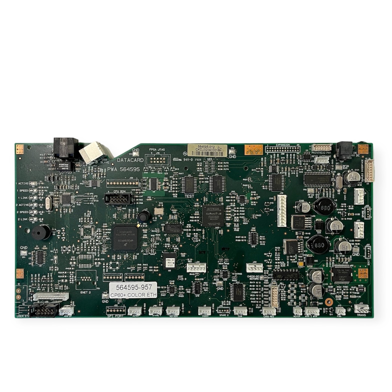 Datacard  CP60Plus Color Printer Main Logic Board 564595-957