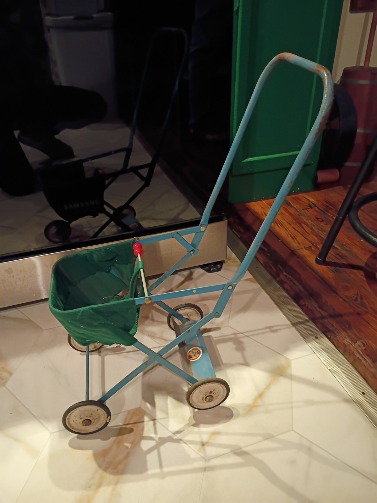 1940s Vintage Baby Doll Stroller