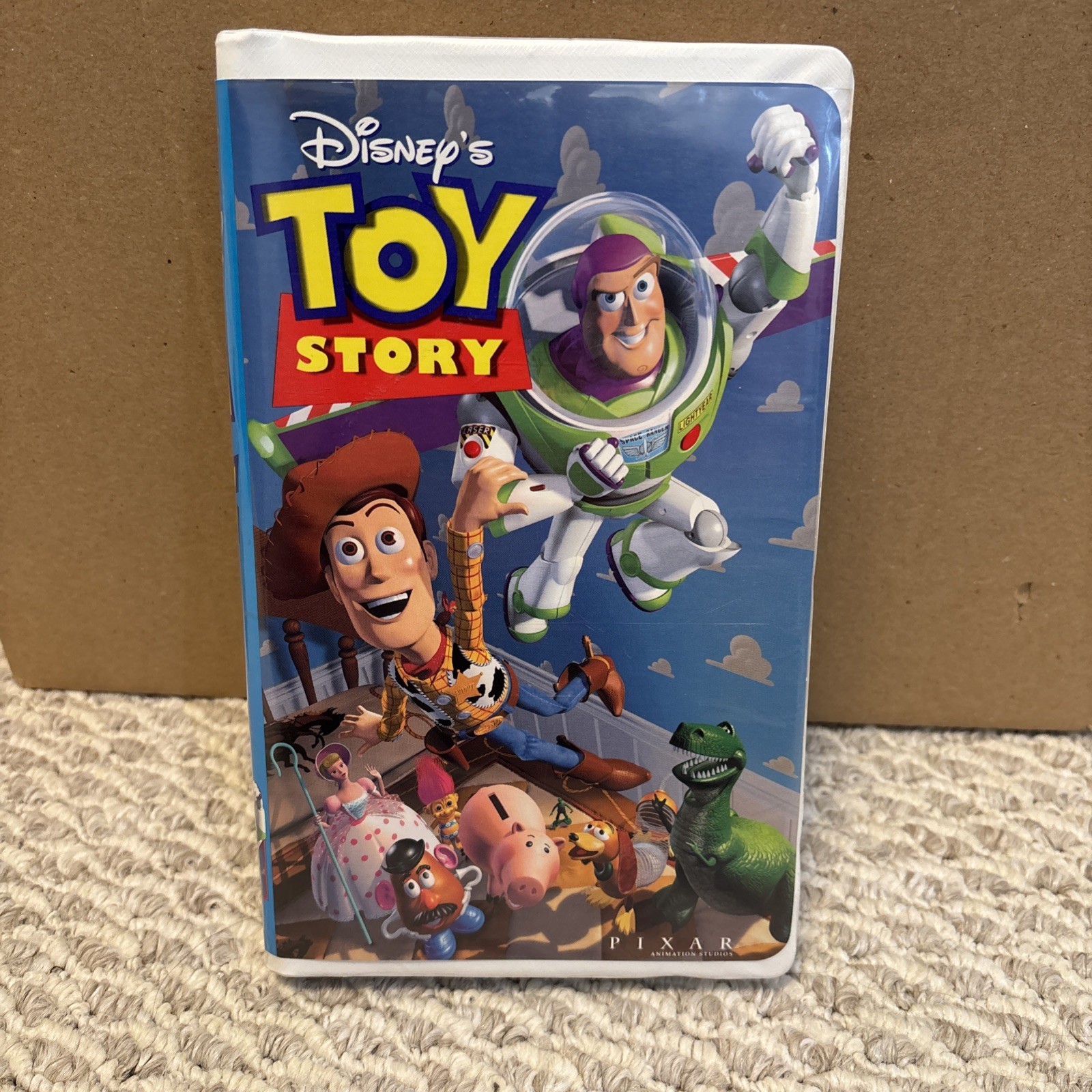 Toy Story VHS 1995 Disney Pixar Video Tape Original Movie Clamshell
