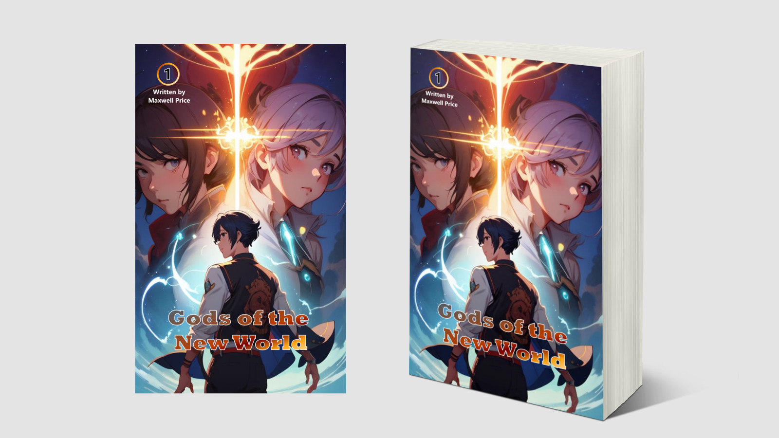 Ebook and kindle cover design services includes 3D Mockup