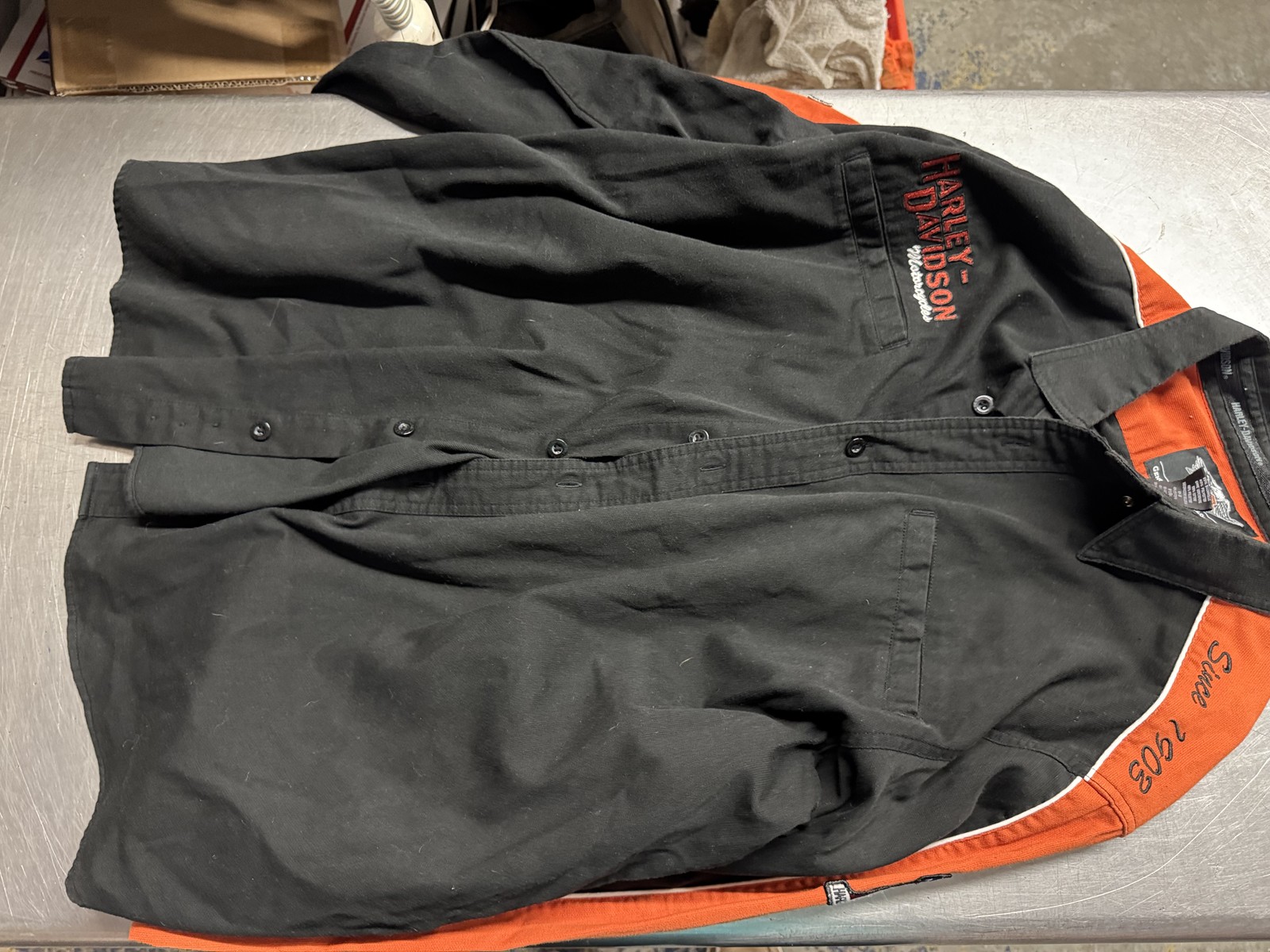 Harley Davidson 2XL MT31683 Button Up