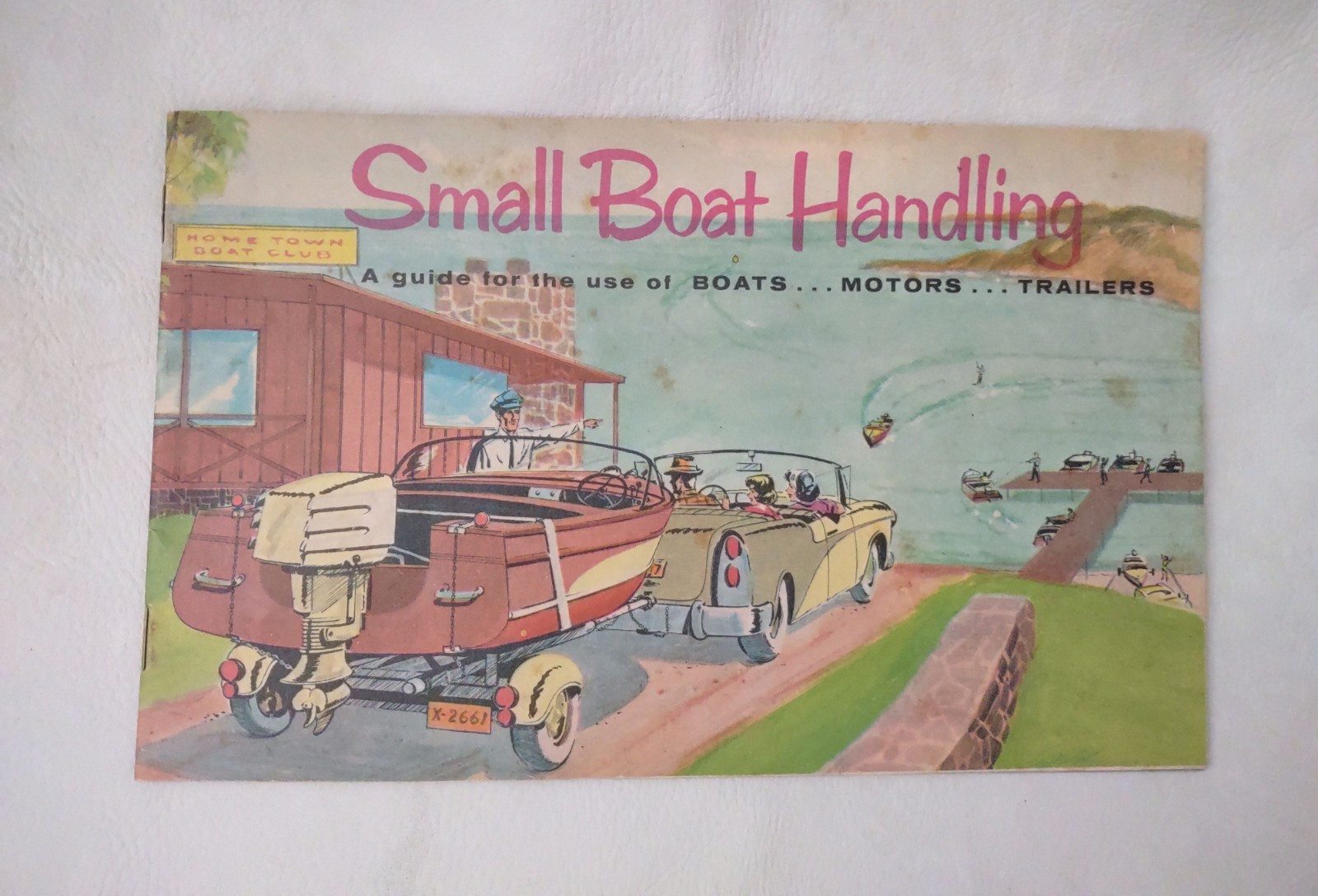 1965 Small Boat Handling Booklet, Outboard Boating Club of America